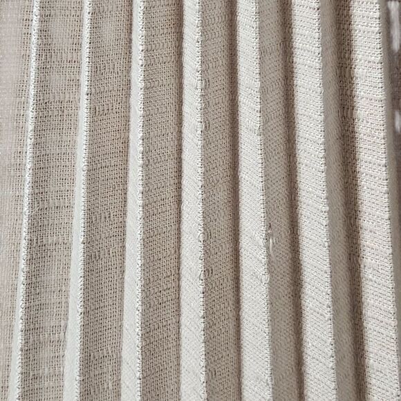 Vintage Mid Century Modern Table Lamp Gazelle Ram Drip Glaze Pottery Pleat Shade - Picture 14 of 14